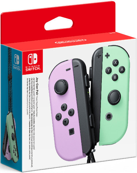 Mando Nintendo Switch Joy-Con Set De Dos Morado/Verde Mando Nintendo Switch Joy-Con Set De Dos Morado/Verde